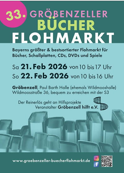 Bücherflohmarkt Gröbenzell 2026