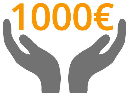 Bauspende 1000€